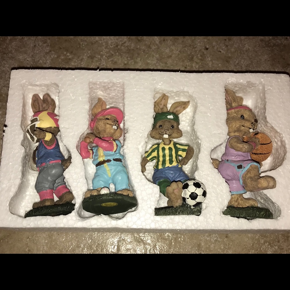 Sports Bunny figures